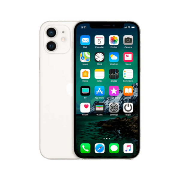 Refurbished iPhone 12 Mini 256 GB Wit Als nieuw