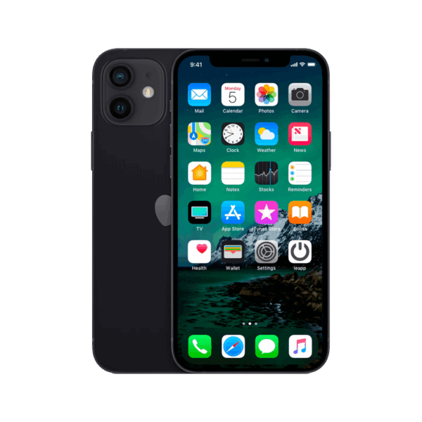 Refurbished iPhone 12 Mini 128 GB Zwart Licht gebruikt