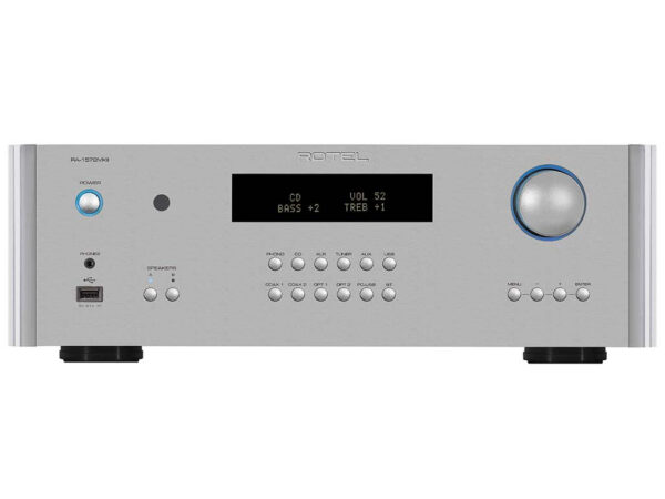 Rotel RA-1572 MKII stereo versterker zilver