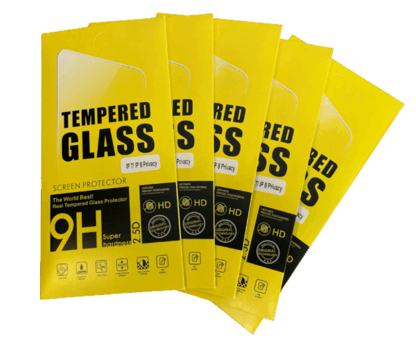 Screenprotector voor iPhone 7 & 8 (privacy) - 5x