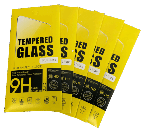 Screenprotector voor iPhone XS max - 5x