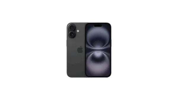 Refurbished iPhone 16 128 GB Zwart Als nieuw